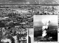 La bombe atomique sur Hiroshima